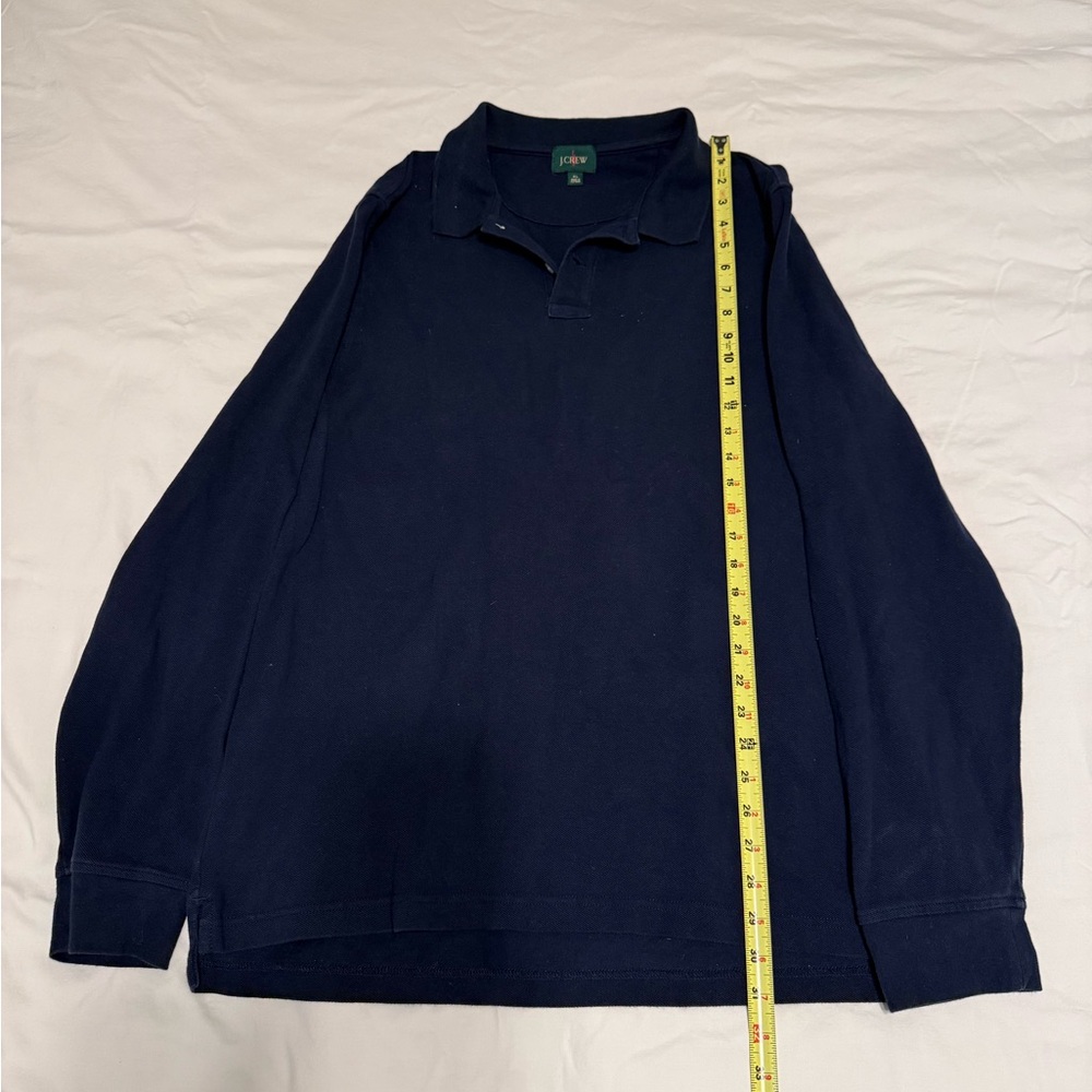 J. Crew Dark Blue Polo Shirt